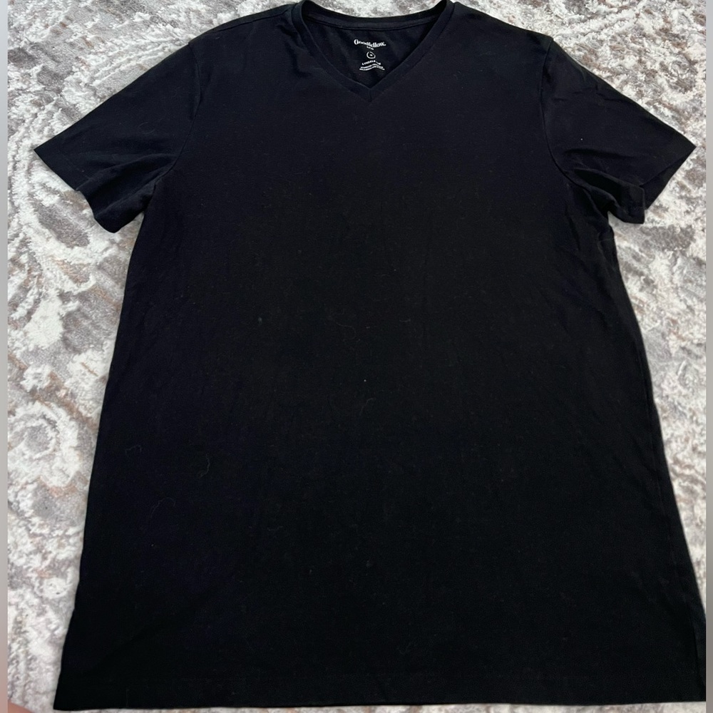 3 Pack! - Goodfellow & Co. Men’s Target Lyndale V-Neck T-Shirts - Size Medium - Picture 7 of 9